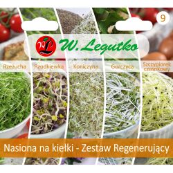 Kolekcja Nasiona na kiełki Zestaw Regenerujący - Nasiona - W. Legutko