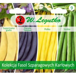 Kolekcja Fasol Szparagowych Karłowych - Nasiona - W. Legutko