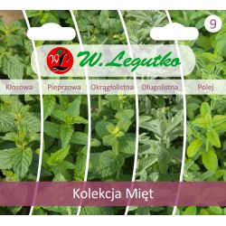 Kolekcja Mięt - Nasiona - W. Legutko Kolekcja Mięt - Nasiona - W. Legutko