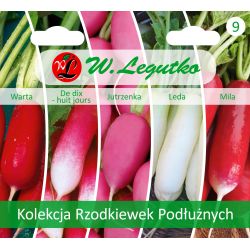 Kolekcja Rzodkiewek Podłużnych - Nasiona - W. Legutko