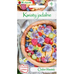 Kwiaty jadalne - Chaber bławatek niebieski 1g - Nasiona - W. Legutko