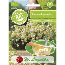 Rumianek pospolity BIO 0.10g - Nasiona - W. Legutko Rumianek pospolity BIO 0.10g - Nasiona - W. Legutko