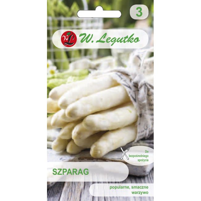 Szparag warzywny - Argenteuil - Nasiona - W. Legutko