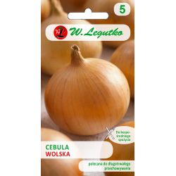 Cebula Wolska 5g - Nasiona - W. Legutko