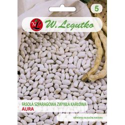 Fasola zwykła Aura 50g - Nasiona - W. Legutko Fasola zwykła Aura 50g - Nasiona - W. Legutko