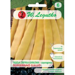 Fasola zwykła Supernano giallo 40g - Nasiona - W. Legutko Fasola zwykła Supernano giallo 40g - Nasiona - W. Legutko