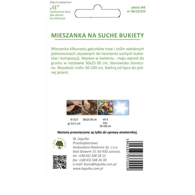 Mieszanka na suche bukiety - Nasiona - W. Legutko