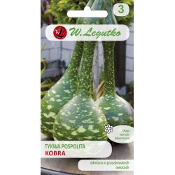 Tykwa pospolita Kobra zielona 1g - Nasiona - W. Legutko