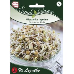 Nasiona na kiełki mieszanka łagodna 30g - Nasiona - W. Legutko