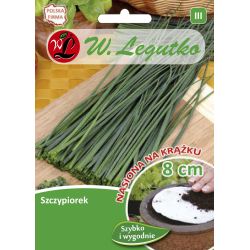 Szczypiorek Medium leaf 2krążki - Nasiona - W. Legutko