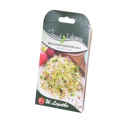 Kiełkownica mała + mieszanka regenerująca - Nasiona na kiełki - W. Legutko