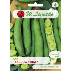 Bób Hangdown Biały 50g - Nasiona - W. Legutko Bób Hangdown Biały 50g - Nasiona - W. Legutko