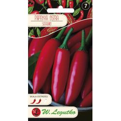 Papryka Serrano 0.15g - Nasiona - W. Legutko