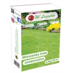 Mieszanka traw gazonowych uniwersalna 0.90 kg - Nasiona - W. Legutko Mieszanka traw gazonowych uniwersalna 0.90 kg - Nasiona - W. Legutko