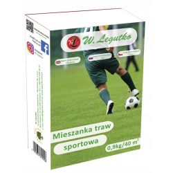 Mieszanka traw gazonowych sportowa 0.90 kg - Nasiona - W. Legutko