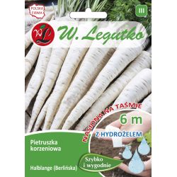 Pietruszka Halblange z hydrożelem 6m taśma - Nasiona - W. Legutko Pietruszka Halblange z hydrożelem 6m taśma - Nasiona - W. Legutko