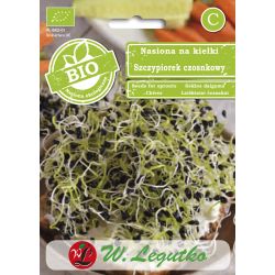 Nasiona na kiełki BIO szczypiorek czosnkowy 3g - Nasiona - W. Legutko Nasiona na kiełki BIO szczypiorek czosnkowy 3g - Nasiona - W. Legutko