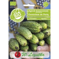Ogórek BIO Cornichon de Paris 2g - Nasiona - W. Legutko Ogórek BIO Cornichon de Paris 2g - Nasiona - W. Legutko