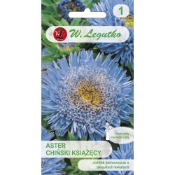 Aster chiński książęcy niebieski 1g - Nasiona - W. Legutko Aster chiński książęcy niebieski 1g - Nasiona - W. Legutko