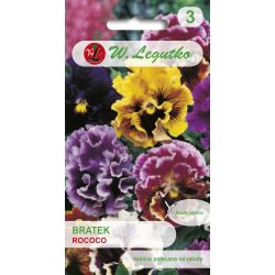 Bratek Rococo mieszanka 0.40g - Nasiona - W. Legutko Bratek Rococo mieszanka 0.40g - Nasiona - W. Legutko