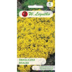 Smagliczka skalna żółta 0.50g - Nasiona - W. Legutko Smagliczka skalna żółta 0.50g - Nasiona - W. Legutko