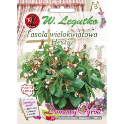 Fasola wielokwiatowa Hestia 30g na balkon i taras - Nasiona - W. Legutko Fasola wielokwiatowa Hestia 30g na balkon i taras - Nasiona - W. Legutko