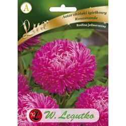 Aster chiński Rosamunde igiełkowy różowy 0.50g - Nasiona - W. Legutko Aster chiński Rosamunde igiełkowy różowy 0.50g - Nasiona - W. Legutko