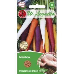 Marchew mieszanka odmian 400szt. - Nasiona - W. Legutko Marchew mieszanka odmian 400szt. - Nasiona - W. Legutko