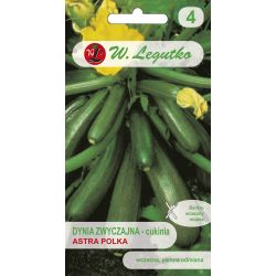 Cukinia Astra Polka 3g - Nasiona - W. Legutko