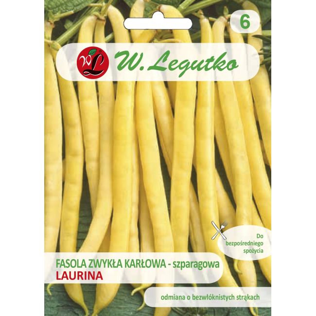 Fasola - szparagowa - Laurina - 50g - Nasiona - W. Legutko