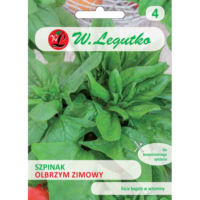 Szpinak - Olbrzym Zimowy - 10g - Nasiona - W. Legutko