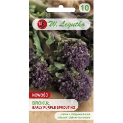 Brokuł Early Purple Sprouting 1g - Nasiona - W. Legutko Brokuł Early Purple Sprouting 1g - Nasiona - W. Legutko