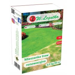 Mieszanka traw gazonowych renowacja 0.90 kg - Nasiona - W. Legutko
