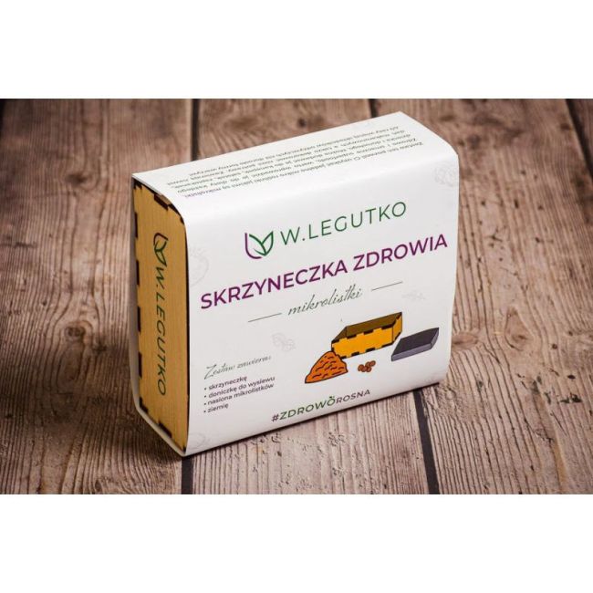 Skrzyneczka zdrowia - mikrolistki - ZESTAWY ZDROWOROSNA - W. Legutko