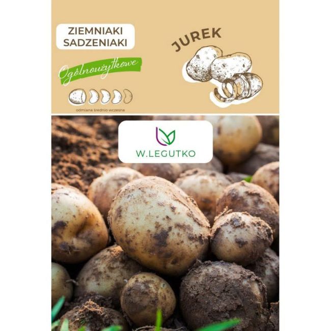 Ziemniaki sadzeniaki Jurek 3szt. - Cebule i Kłącza - W. Legutko Ziemniaki sadzeniaki Jurek 3szt. - Cebule i Kłącza - W. Legutko