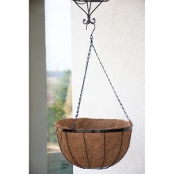 Kosz wiszący z włókna kokosowego śr. 35 cm - Akcesoria Ogrodowe - W. Legutko Kosz wiszący z włókna kokosowego śr. 35 cm - Akcesoria Ogrodowe - W. Legutko
