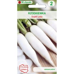 Rzodkiewka Sopel Lodu 5g - Nasiona - W. Legutko
