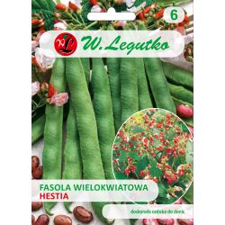 Fasola wielokwiatowa Hestia 40g - Nasiona - W. Legutko