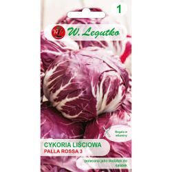Cykoria liściowa Palla rossa 3 0.50g - Nasiona - W. Legutko