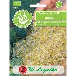 Nasiona na kiełki BIO brokuł 10g - Nasiona - W. Legutko