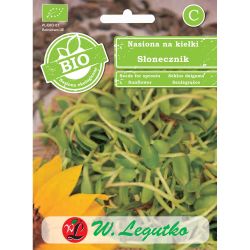Nasiona na kiełki BIO słonecznik 40g - Nasiona - W. Legutko Nasiona na kiełki BIO słonecznik 40g - Nasiona - W. Legutko