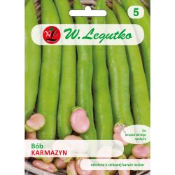 Bób Karmazyn 50g - Nasiona - W. Legutko Bób Karmazyn 50g - Nasiona - W. Legutko