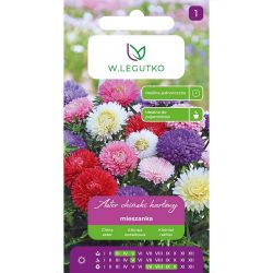 Aster chiński karłowy mieszanka 1.25g - Nasiona - W. Legutko Aster chiński karłowy mieszanka 1.25g - Nasiona - W. Legutko