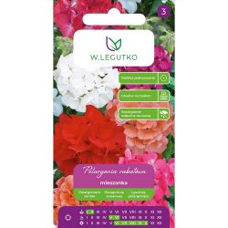 Pelargonia rabatowa F2 mieszanka 0.05g - Nasiona - W. Legutko