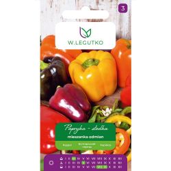 Papryka mieszanka odmian 0.50g - Nasiona - W. Legutko