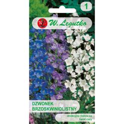 Dzwonek brzoskwiniolistny mieszanka 0.30g - Nasiona - W. Legutko Dzwonek brzoskwiniolistny mieszanka 0.30g - Nasiona - W. Legutko