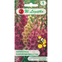 Naparstnica purpurowa 0.50g - Nasiona - W. Legutko Naparstnica purpurowa 0.50g - Nasiona - W. Legutko