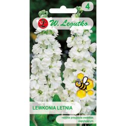 Lewkonia letnia biała 0.50g - Nasiona - W. Legutko