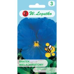 Bratek Sky Blue niebieski 0.50g - Nasiona - W. Legutko Bratek Sky Blue niebieski 0.50g - Nasiona - W. Legutko