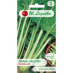 Burak liściowy Lucullus 5g - Nasiona - W. Legutko